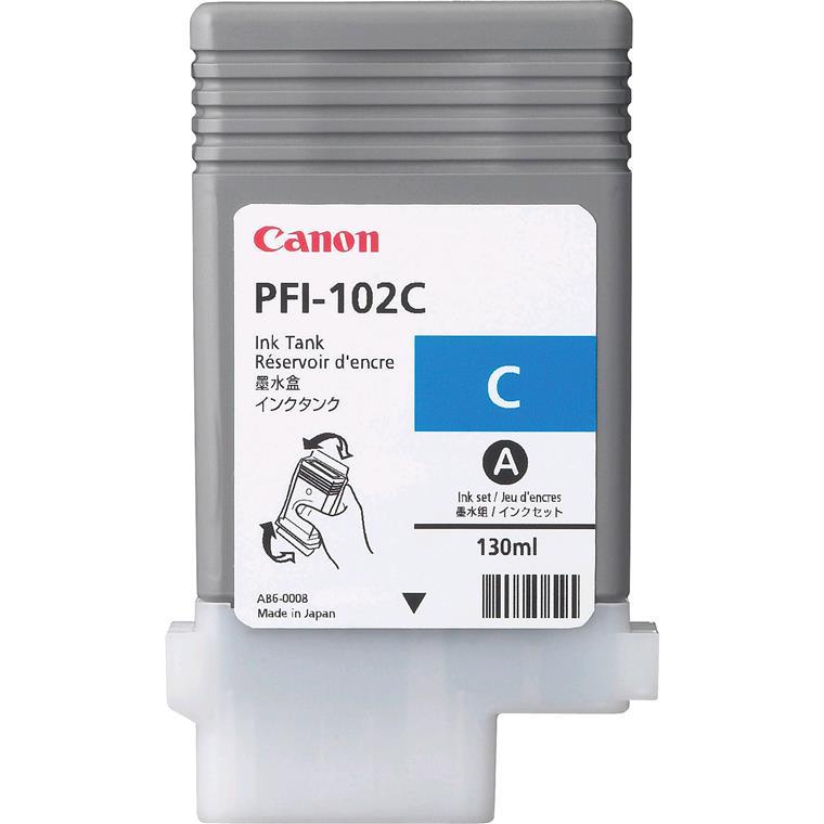 Canon PFI102 Cyan Ink