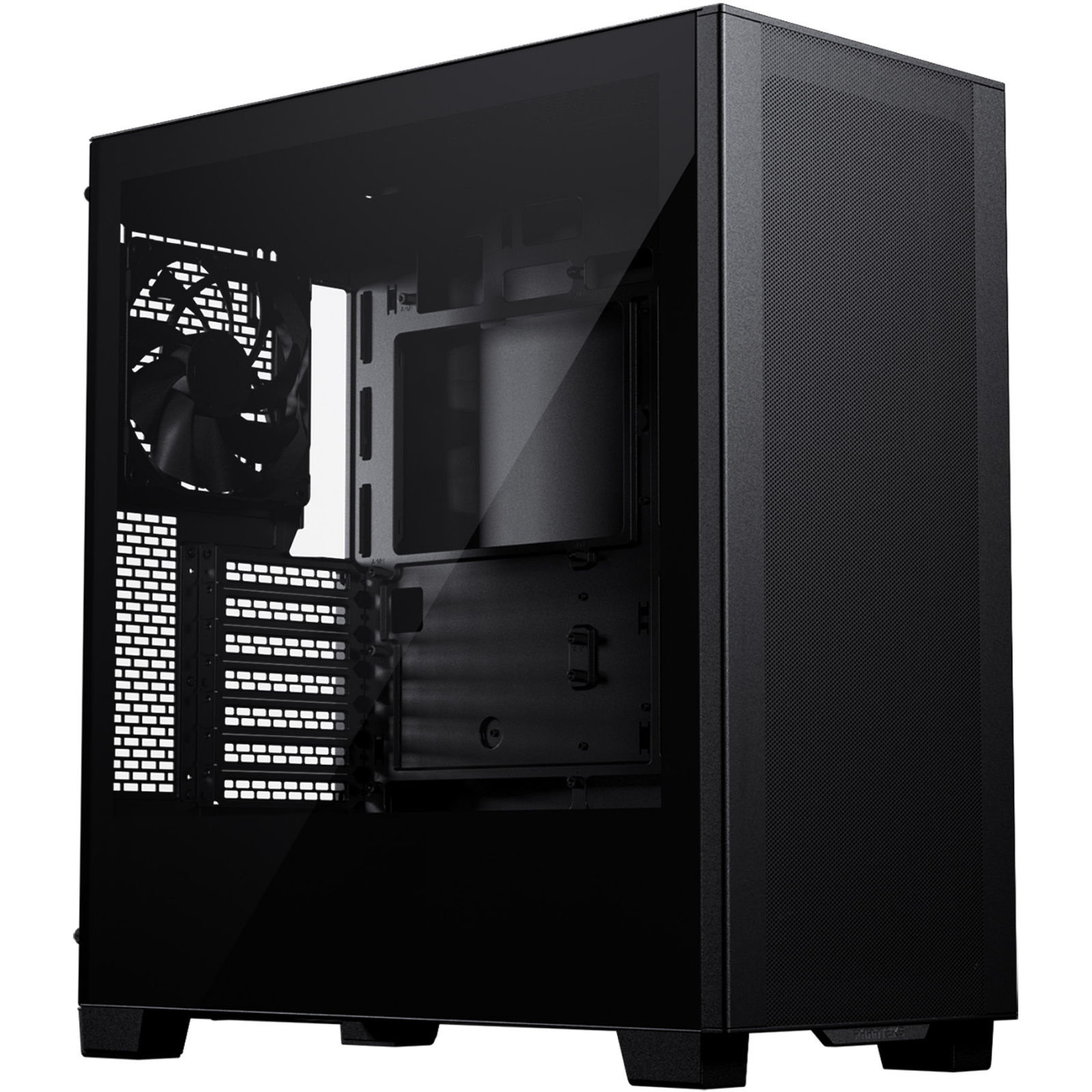 Phanteks XT PRO ATX Case Tempered Glass 1 X 120MM Fan CPU Cooler Support Upto 184mm GPU Support Upto 415mm 7x PCI 360mm Radiator Supported - Front: 1x Type C 1x USB HD Audio