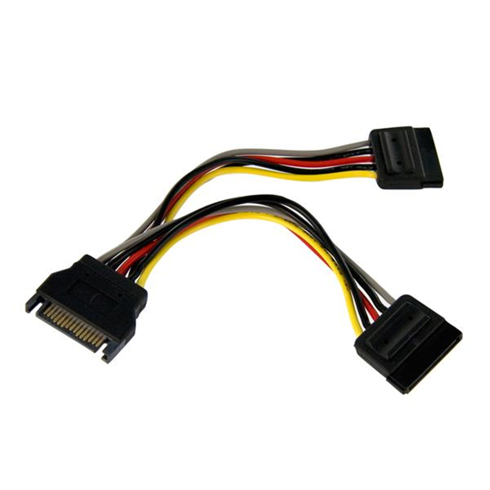 StarTech PYO2SATA 6in SATA Power Y Splitter Cable Adapter                                           