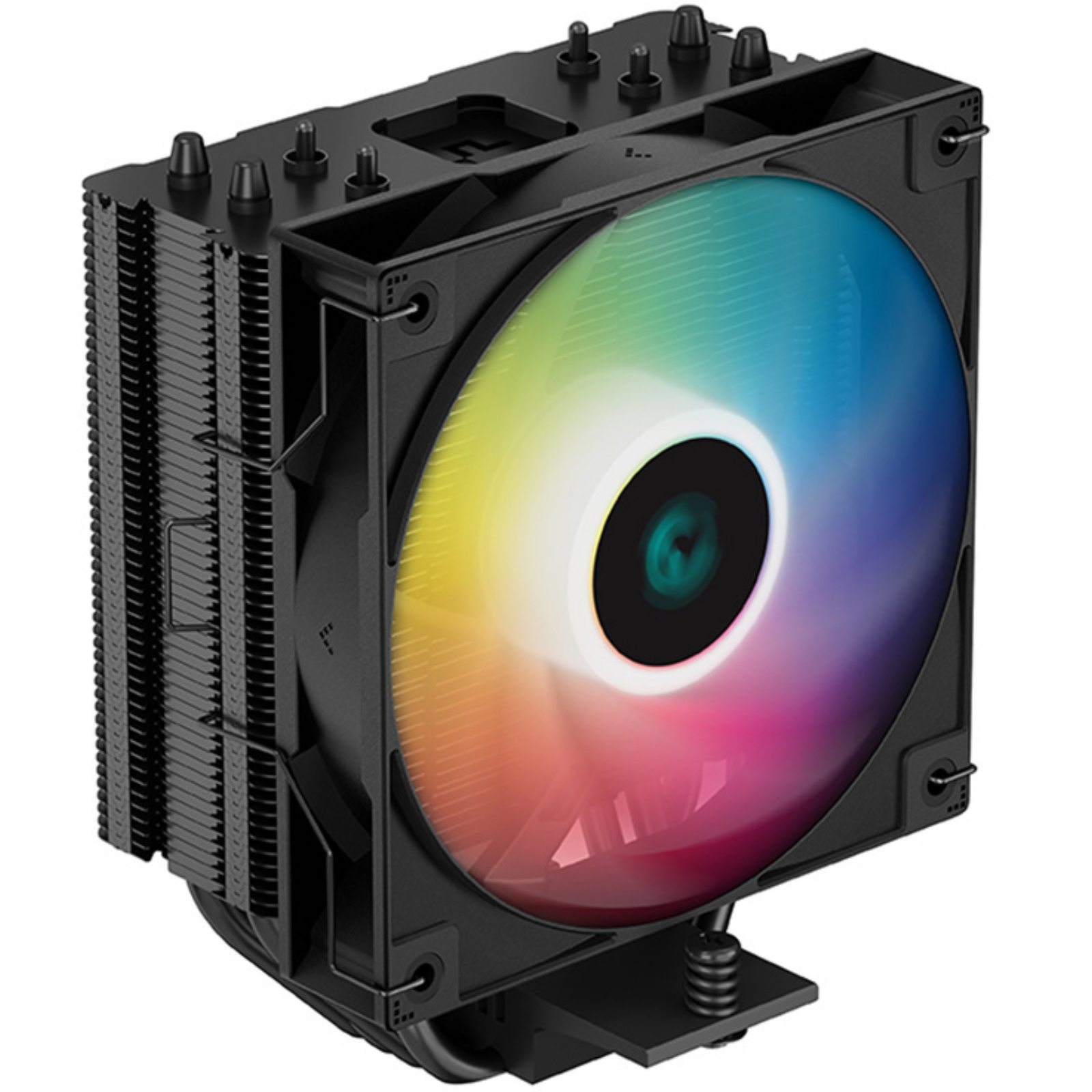 DEEPCOOL AG400 Black ARGB 1x 120MM aRGB Fan 150mm Clearance Support Intel LGA 1700 / 1200 / 1151 / 1150 / 1155  AMD AM5 / AM4