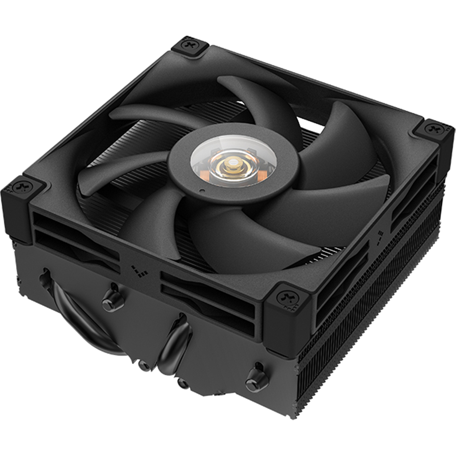 DEEPCOOL AN400 BK Low-profile CPU Cooler 1x 92mm Fan 4-heatpipe low-profile air cooler Support Intel LGA 1700 / 1200 / 1151 / 1150 / 1155 AMD AM4 AM5