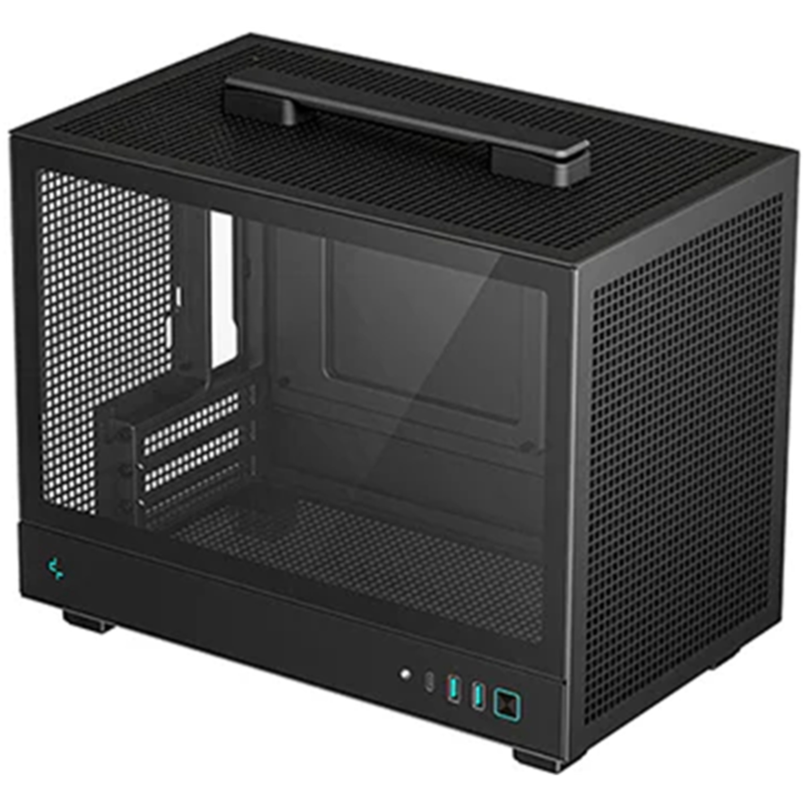 DEEPCOOL CH160 ITX case Black CPU Cooler Support Upto 172mm GPU Support Upto 305mm 3x PCI Slot Front I/O: 2x USB 3.0 1x Type C HD Audio