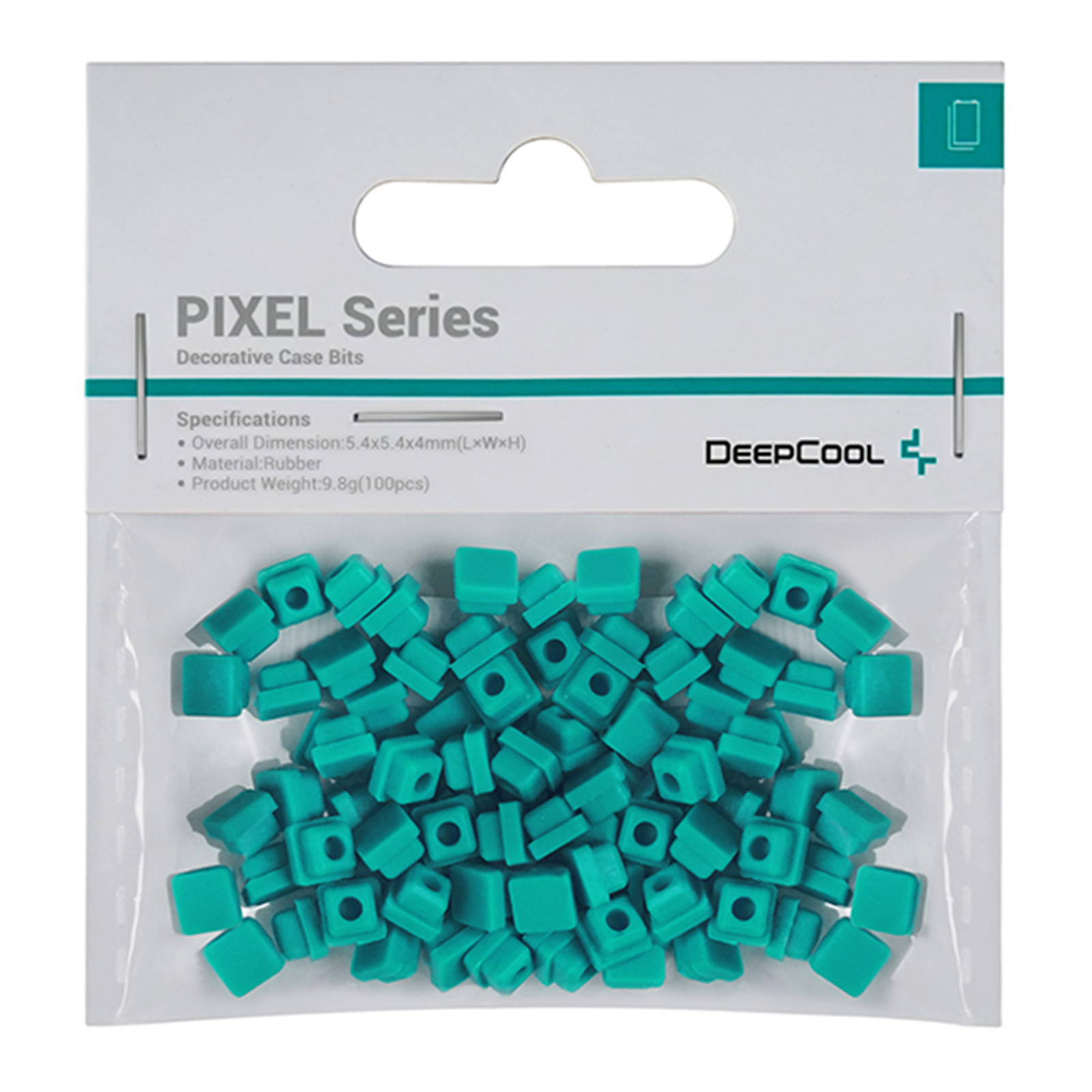 DEEPCOOL PIXEL MARS GREEN Decorations. Can be attached to mesh of computer case:CH560CH360CH160 MORPHEUS series l to DIY desired pattern.