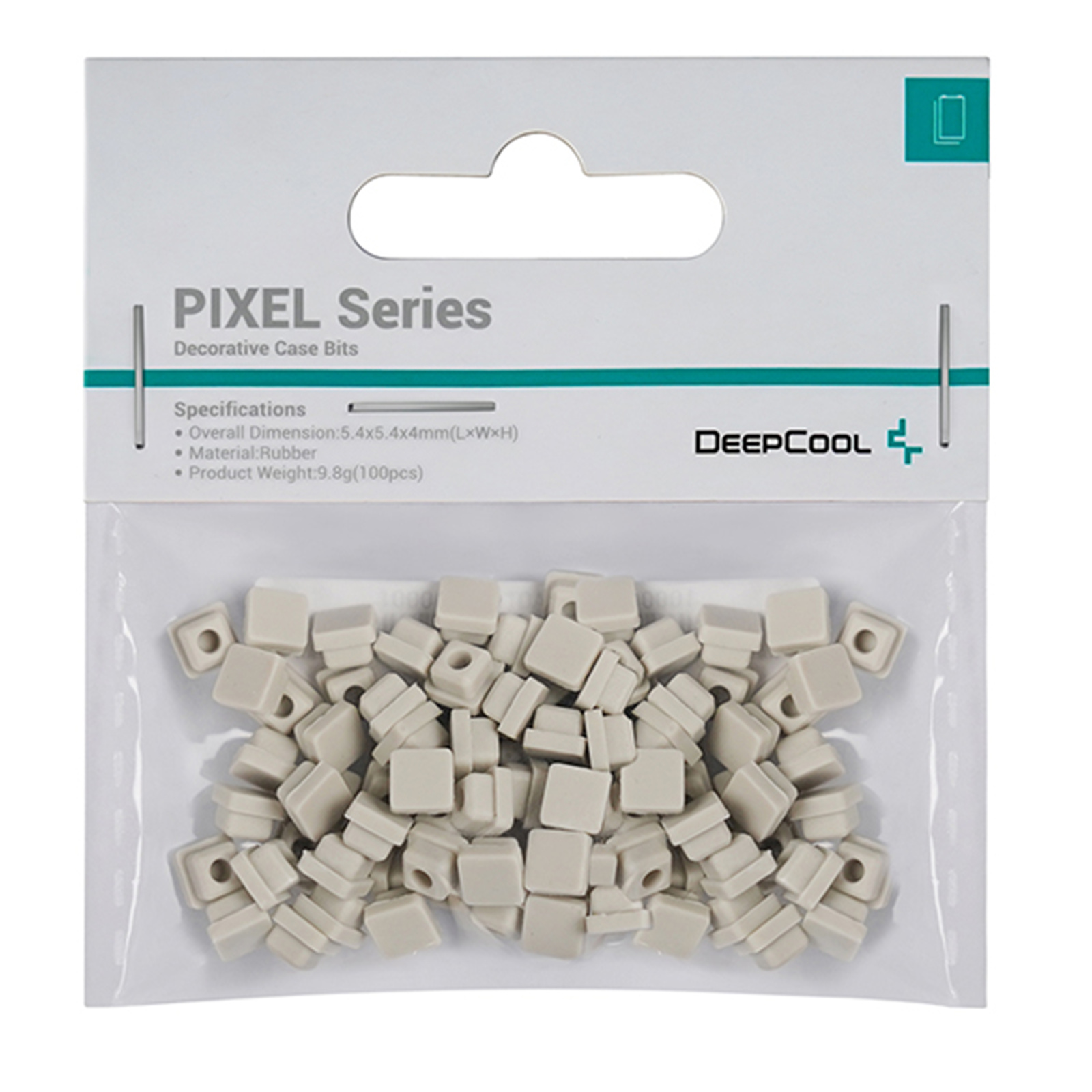DEEPCOOL PIXEL GREY Decorations. Can be attached to mesh of computer case:CH560CH360CH160 MORPHEUS series l to DIY desired pattern.