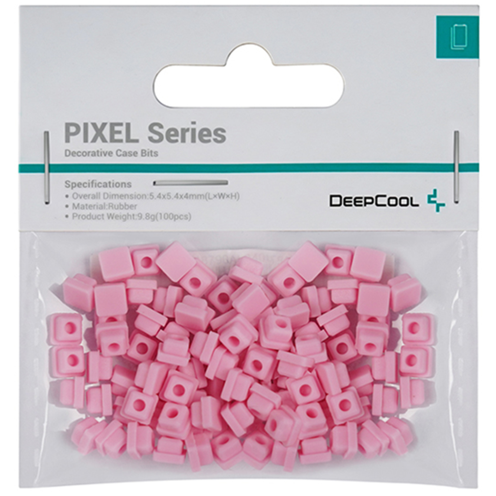 DEEPCOOL PIXEL PINK Decorations. Can be attached to mesh of computer case:CH560CH360CH160 MORPHEUS series l to DIY desired pattern.