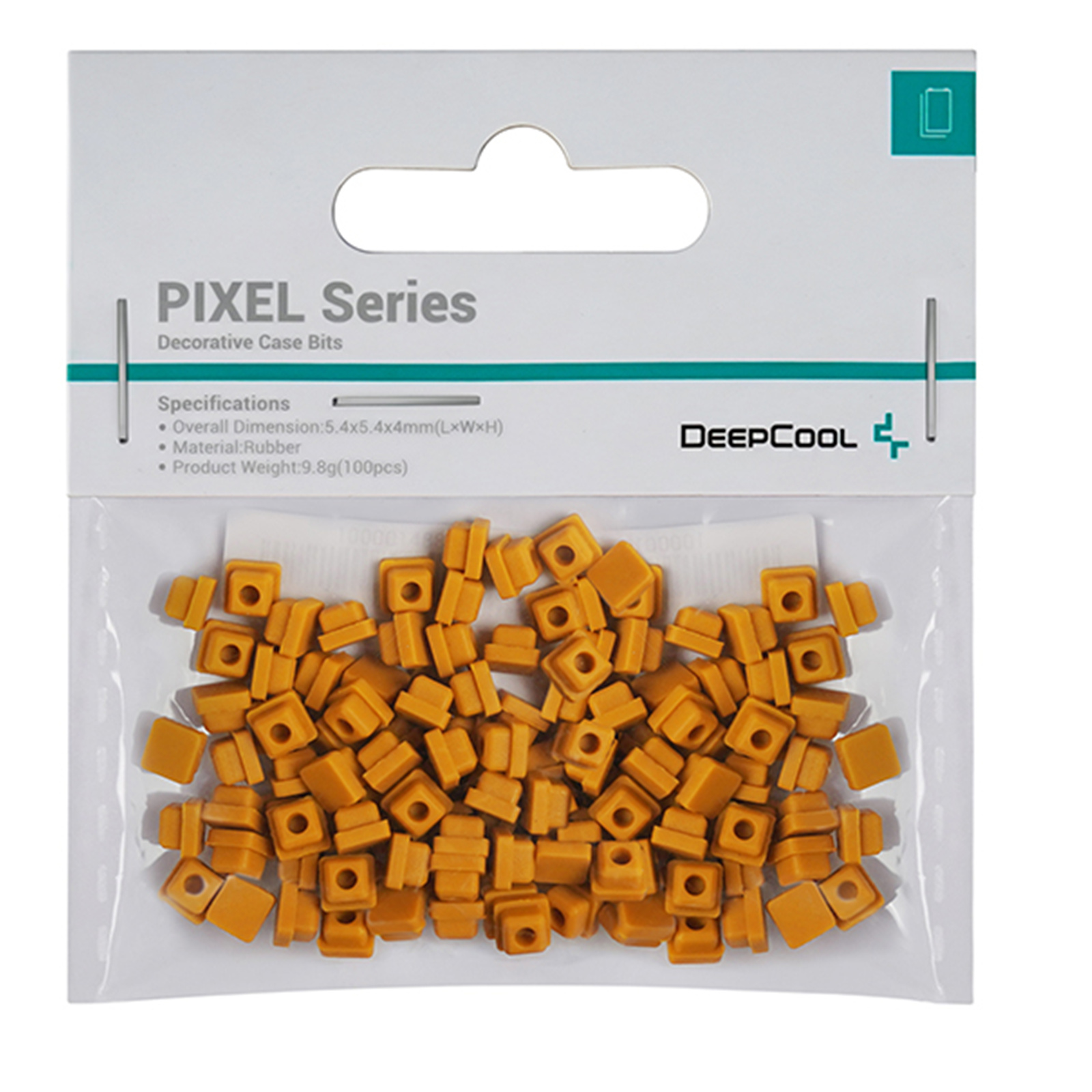 DEEPCOOL PIXEL  PUMPKIN ORANGE Decorations. Can be attached to mesh of computer case:CH560CH360CH160 MORPHEUS series l to DIY desired pattern.