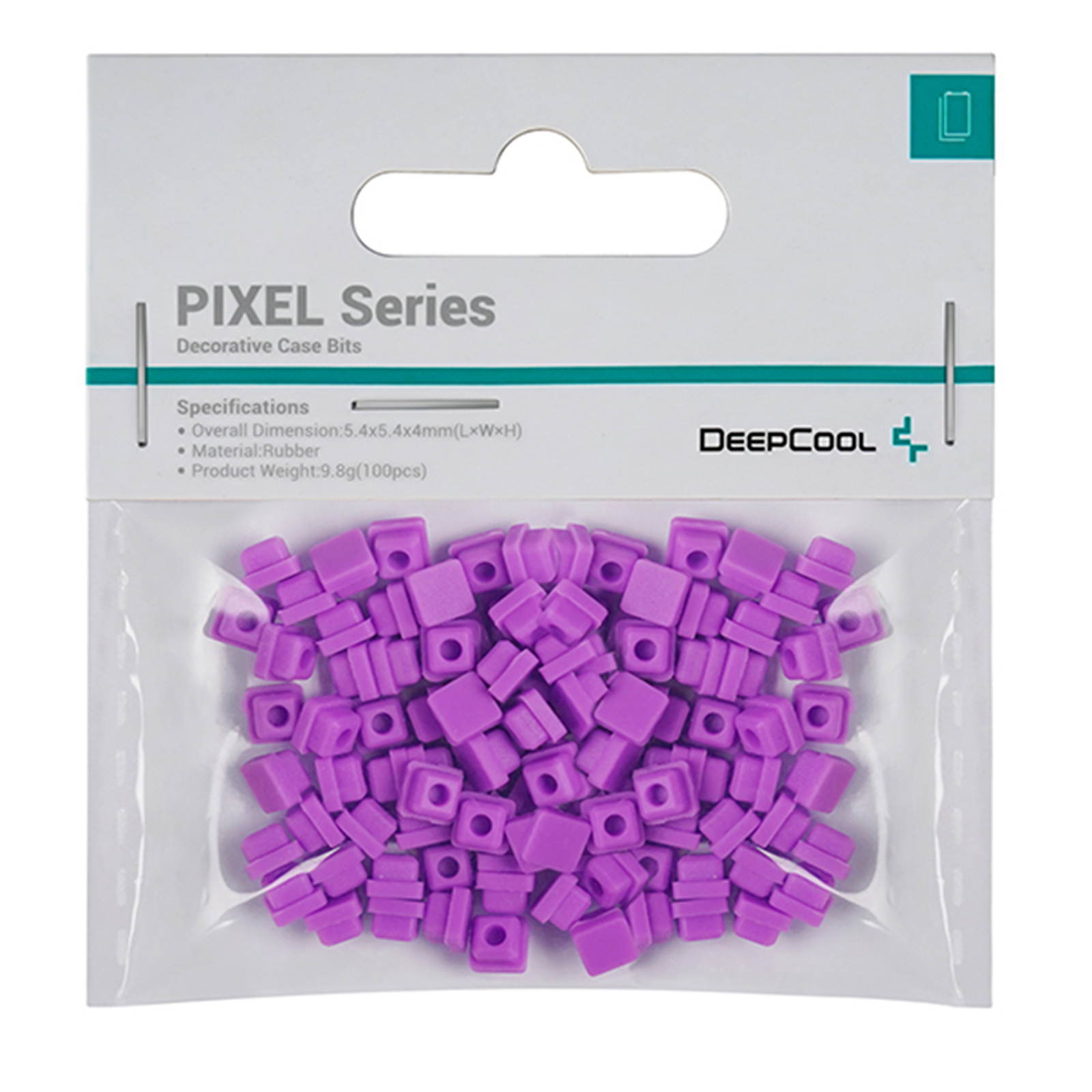 DEEPCOOL PIXEL PURPLE Decorations. Can be attached to mesh of computer case:CH560CH360CH160 MORPHEUS series l to DIY desired pattern.
