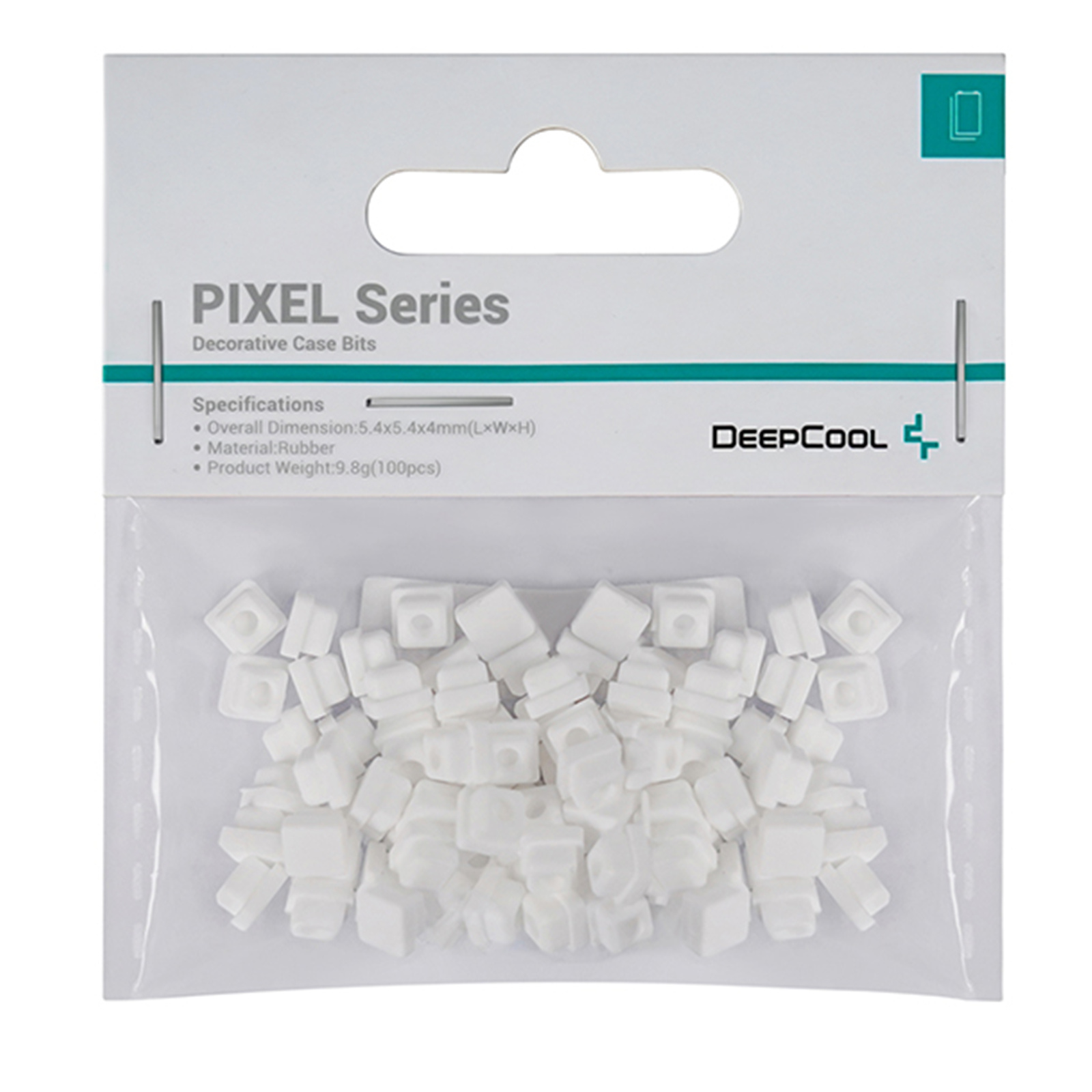 DEEPCOOL PIXEL WHITE Decorations. Can be attached to mesh of computer case:CH560CH360CH160 MORPHEUS series l to DIY desired pattern.