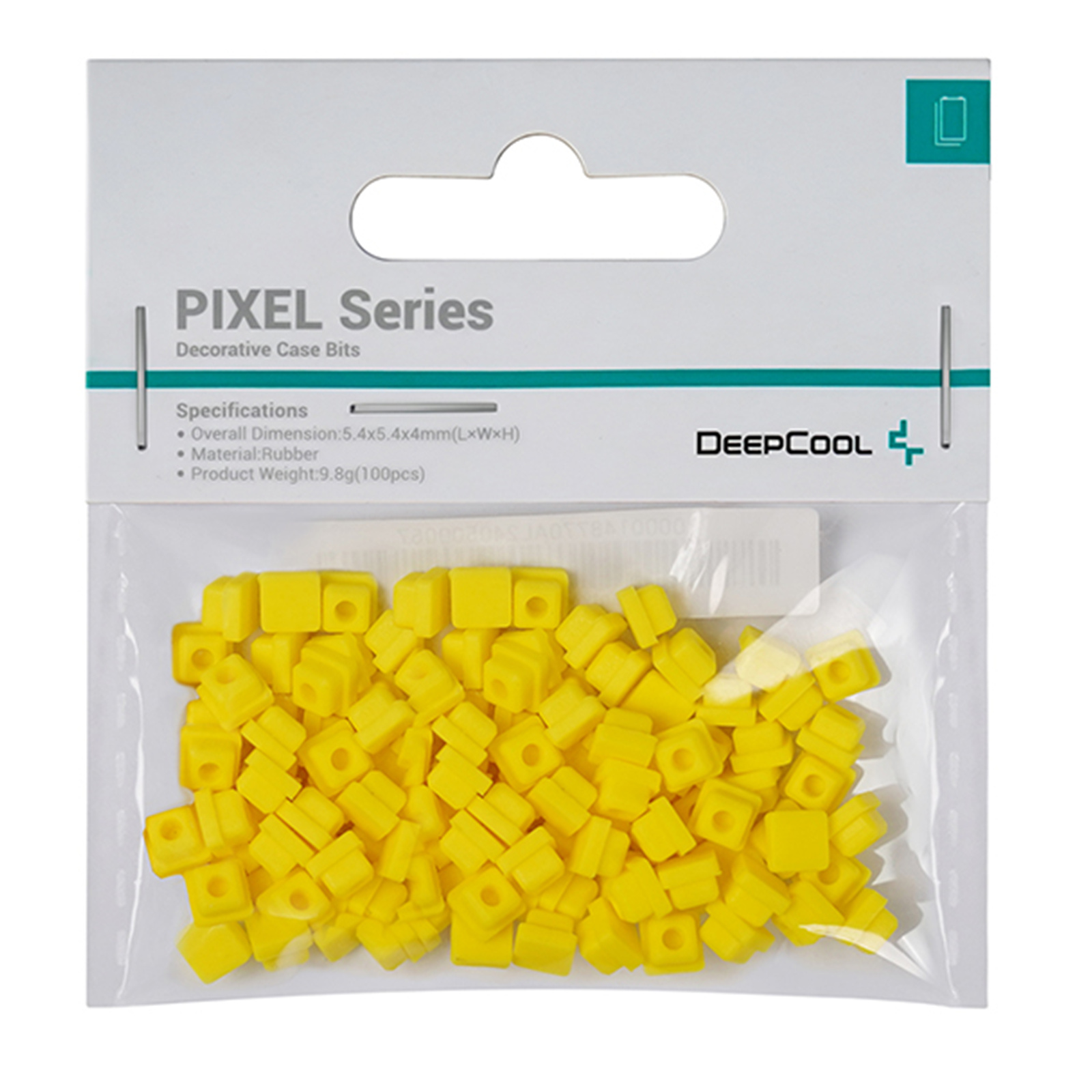 DEEPCOOL PIXEL YELLOW Decorations. Can be attached to mesh of computer case:CH560CH360CH160 MORPHEUS series l to DIY desired pattern.