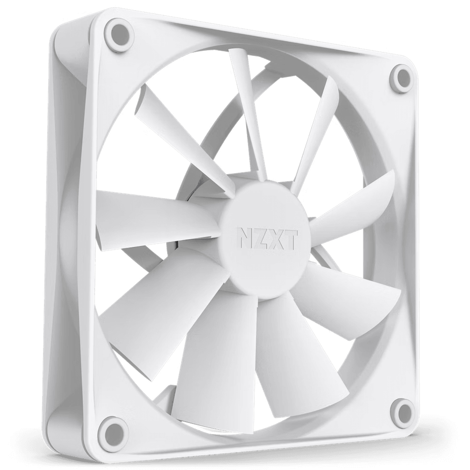NZXT Aer F Quiet Airflow F120 White 120mm Single Case Fan PWM
