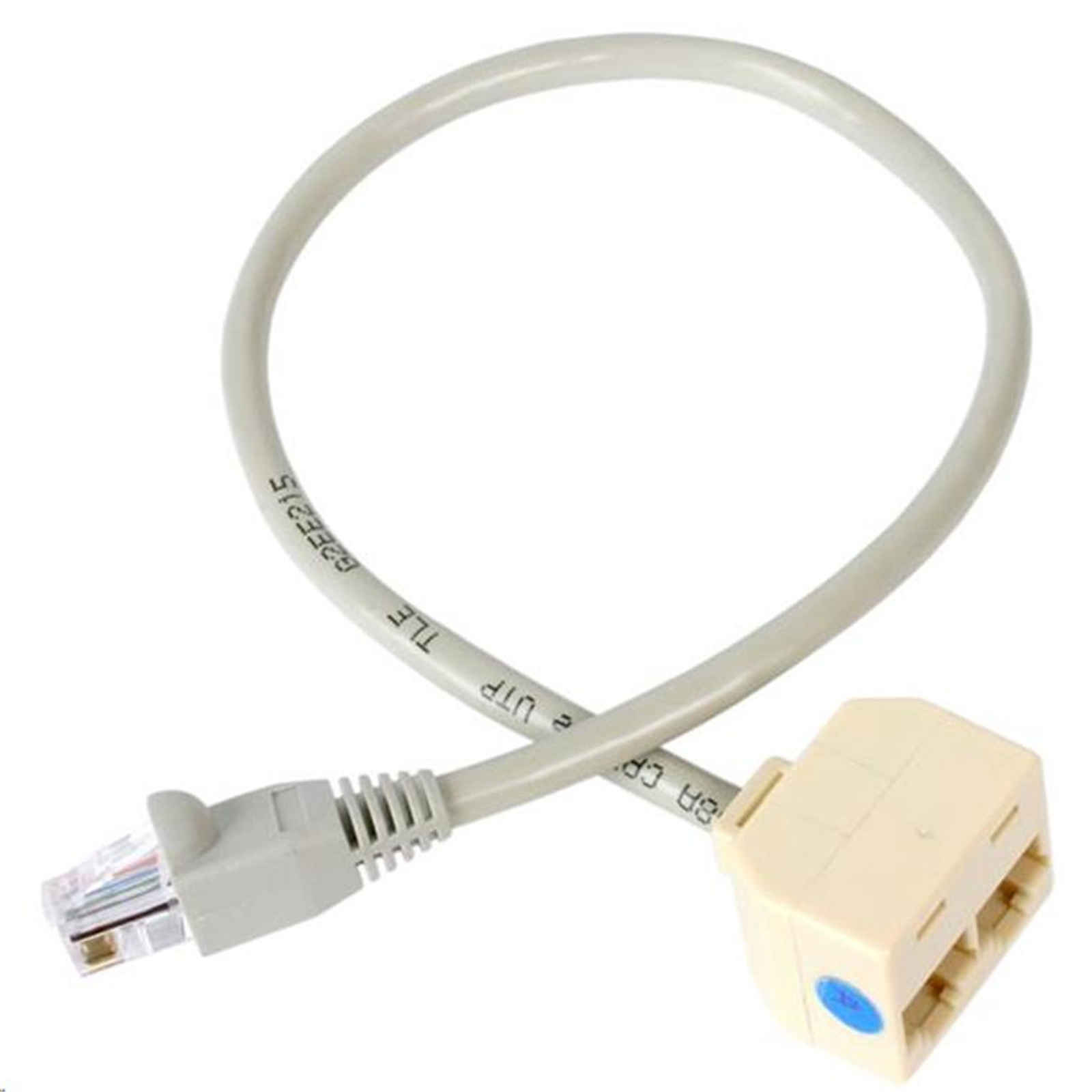 StarTech RJ45SPLITTER 2-to-1 RJ45 Splitter Cable Adapter - F/M                                      