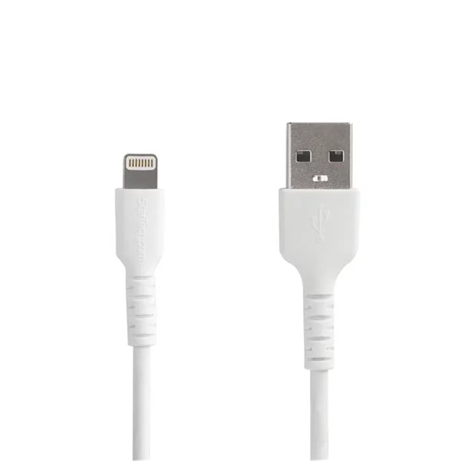 StarTech RUSBLTMM2M 2m (6 foot) Durable White USB-A to Lightning Cable - Heavy Duty Rugged Aramid   