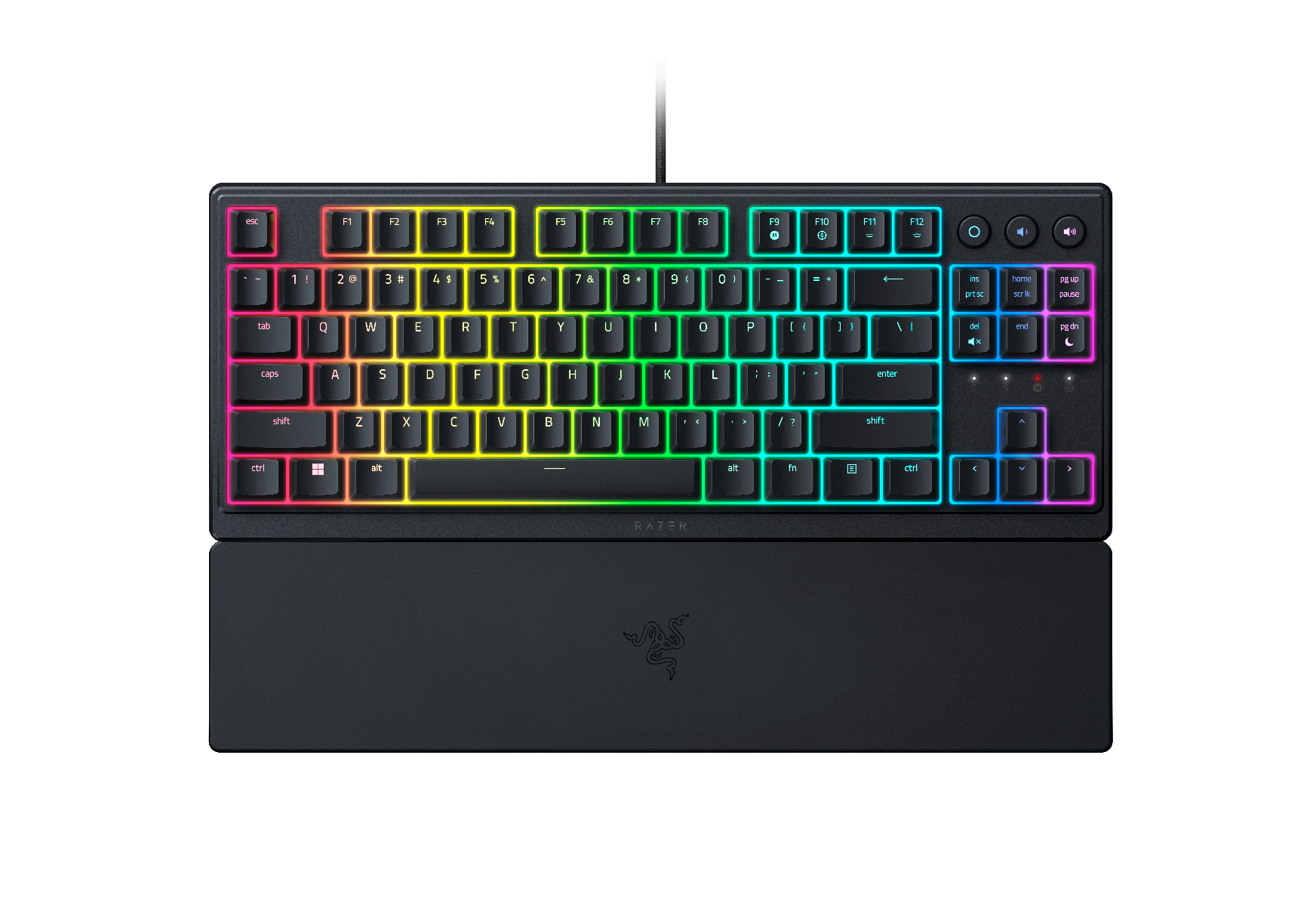 RAZER ORNATA V3 TENKEYLESS - LOW PROFILE GAMING KEYBOARD - US LAYOUT - FRML