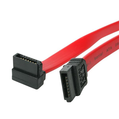 StarTech SATA12RA1 12in SATA to Right Angle SATA Cable                                              