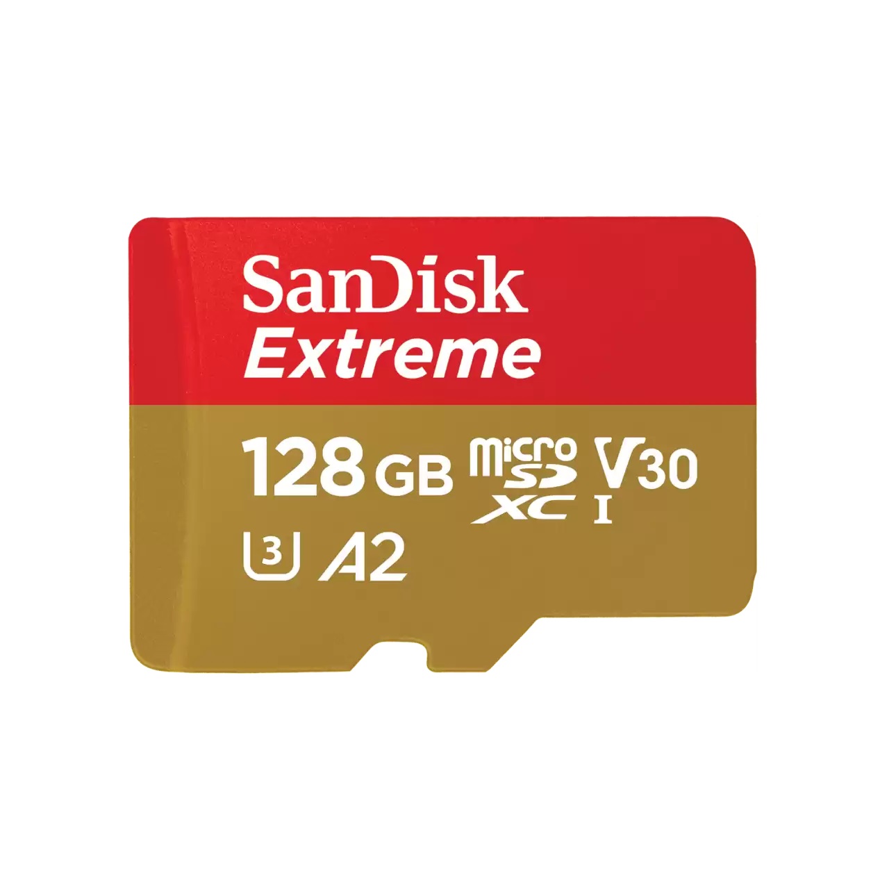 SANDISK EXTREME MICROSDXC SQXAA 128GB V30 U3 C10 A2 UHS-I 190MB/S R 90MB/S W 4X6 SD ADAPTOR LIFETIME LIMITED