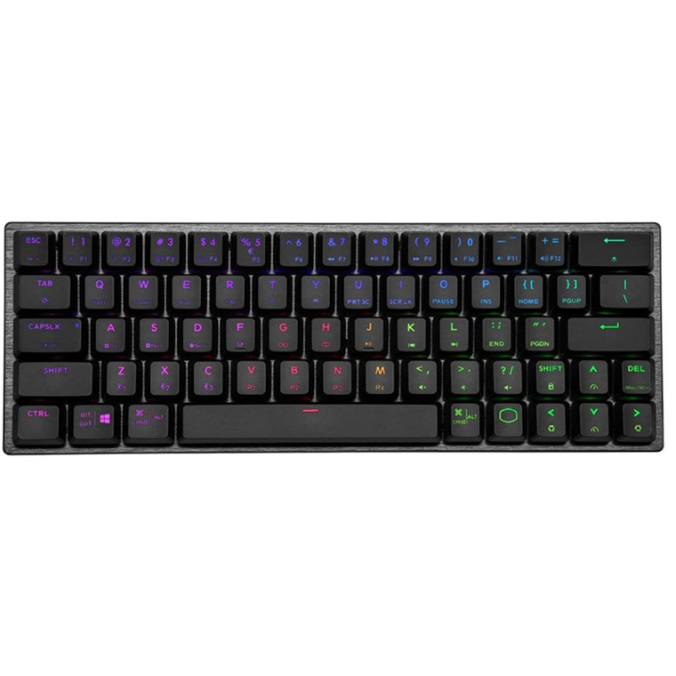 Cooler Master SK622 Hybrid Wired & Wireless RGB Low Profile 60% Mechanical Keyboard - Blue Switch   