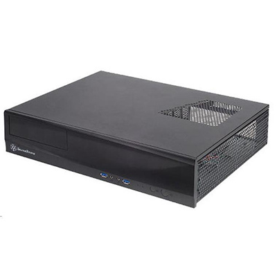 SilverStone ML03B Milo mATX Black HTPC Case