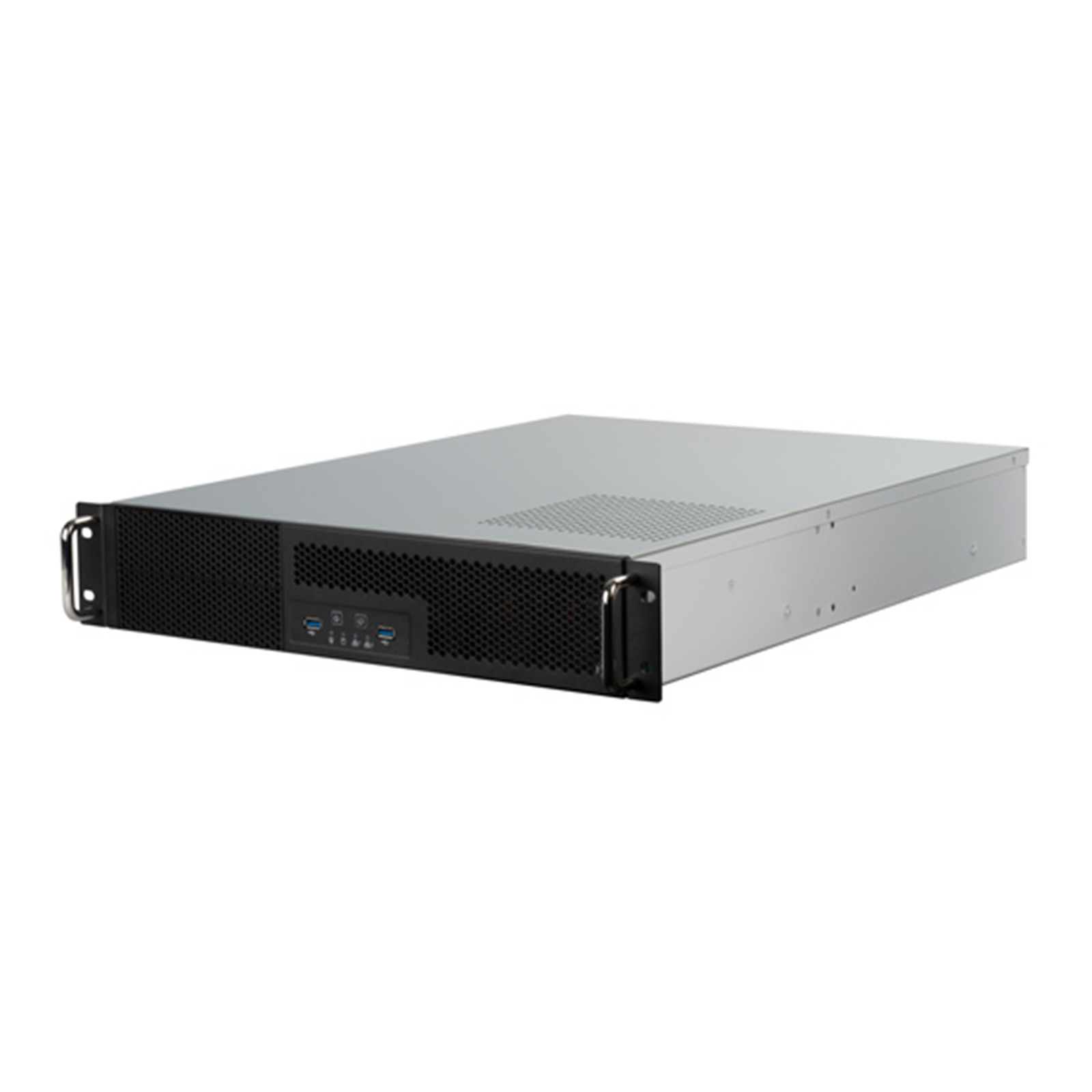 Silverstone SST-RM23-502 2U Case Supports ATX /mATX /ITX MBD - 7x PCI Slot Low Profile - 2x 5.25