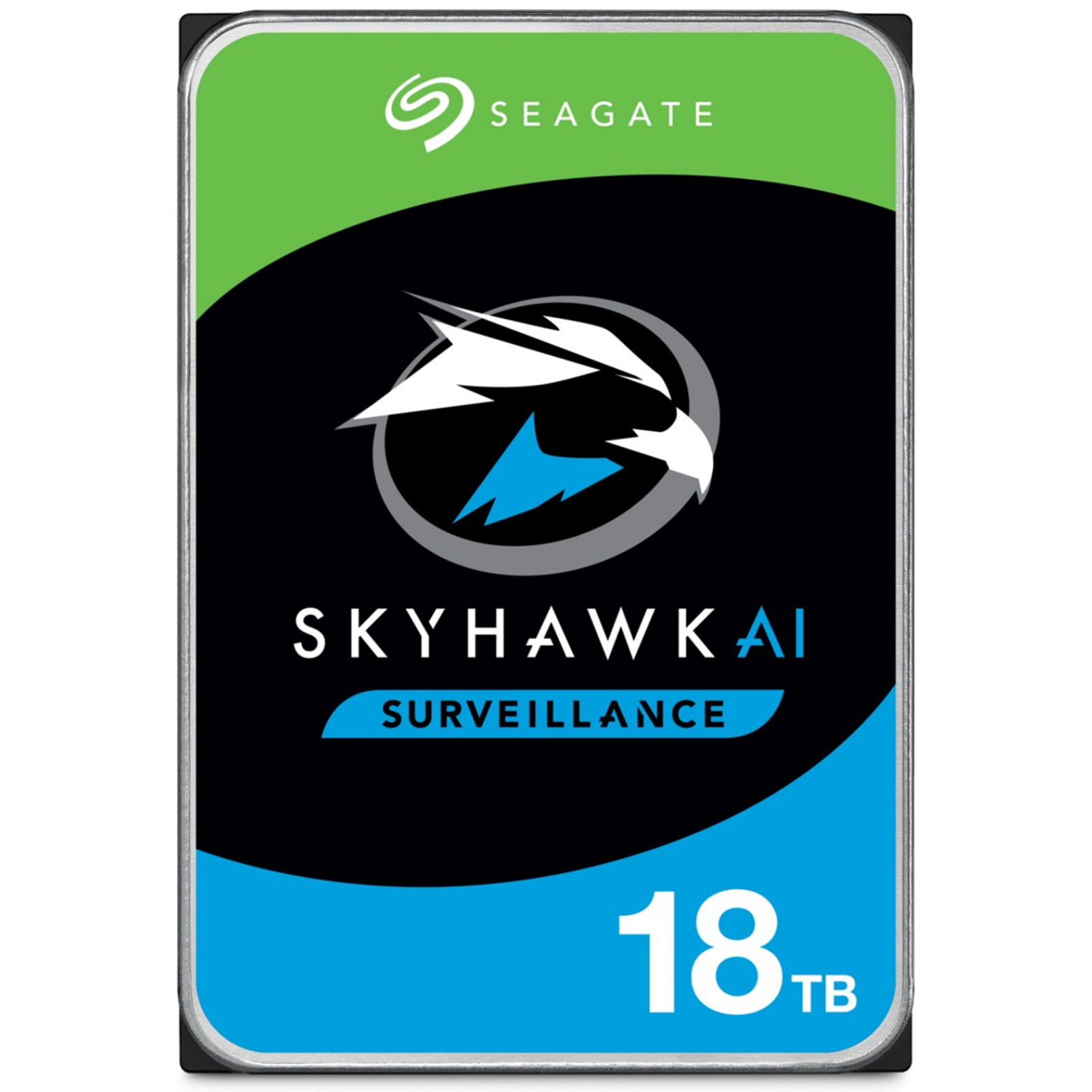 Seagate SkyHawk AI 18TB SATA3 HDD, 256MB Cache, Durable, reliability and performance tuned to the   