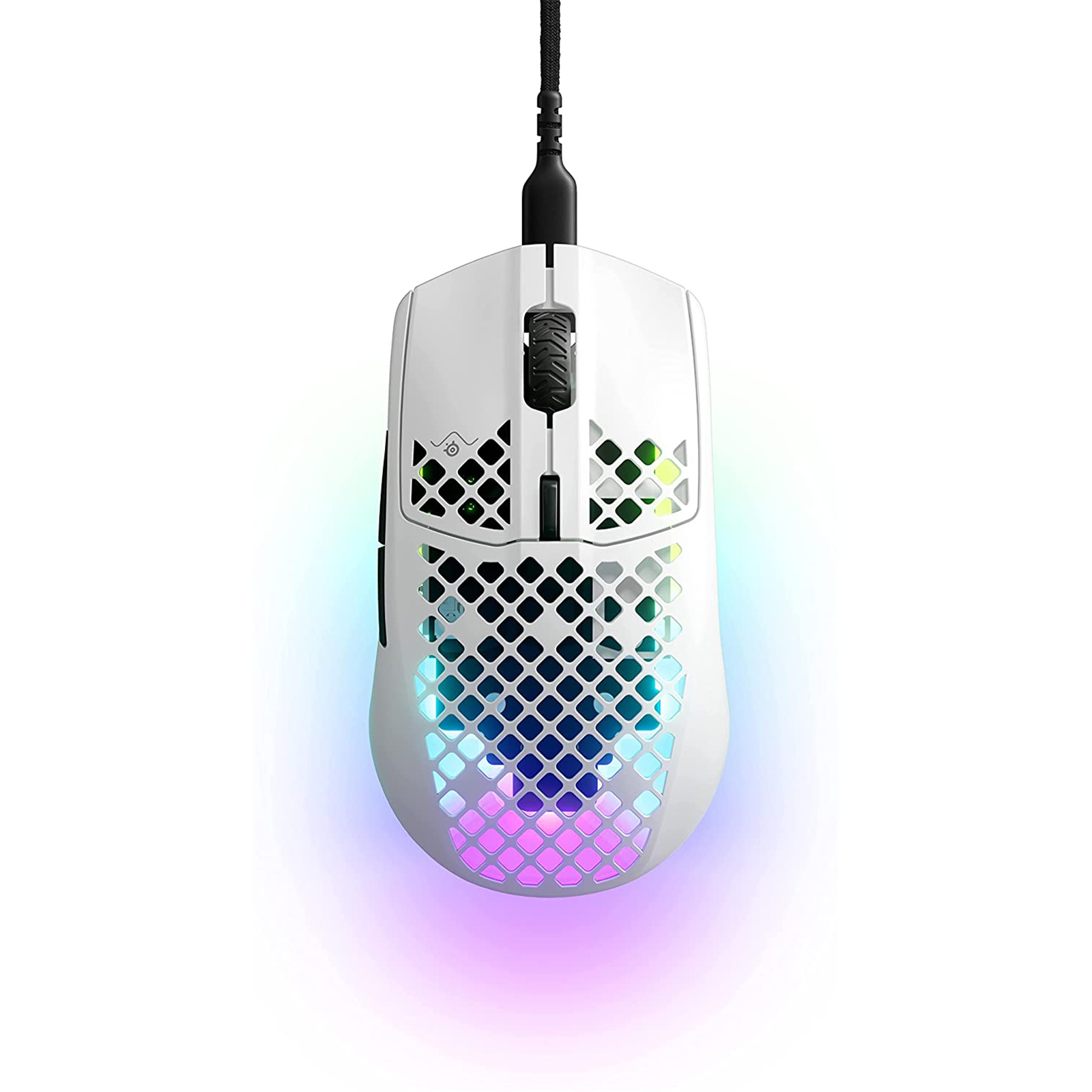 Steelseries Aerox 3 RGB Gaming Mouse - Snow Ultra Lightweight
