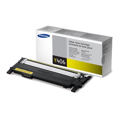 Samsung CLT-Y406S Yellow Toner Cartridge