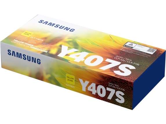 Samsung CLT-Y407S Yellow Toner Cartridge