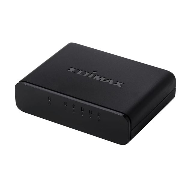 EDIMAX 5 Port 10/100 Fast Ethernet Desktop Switch. Perfect solution for Home and small business. Full Duplex. Auto Energy Saving Functions. Plug and Play. 