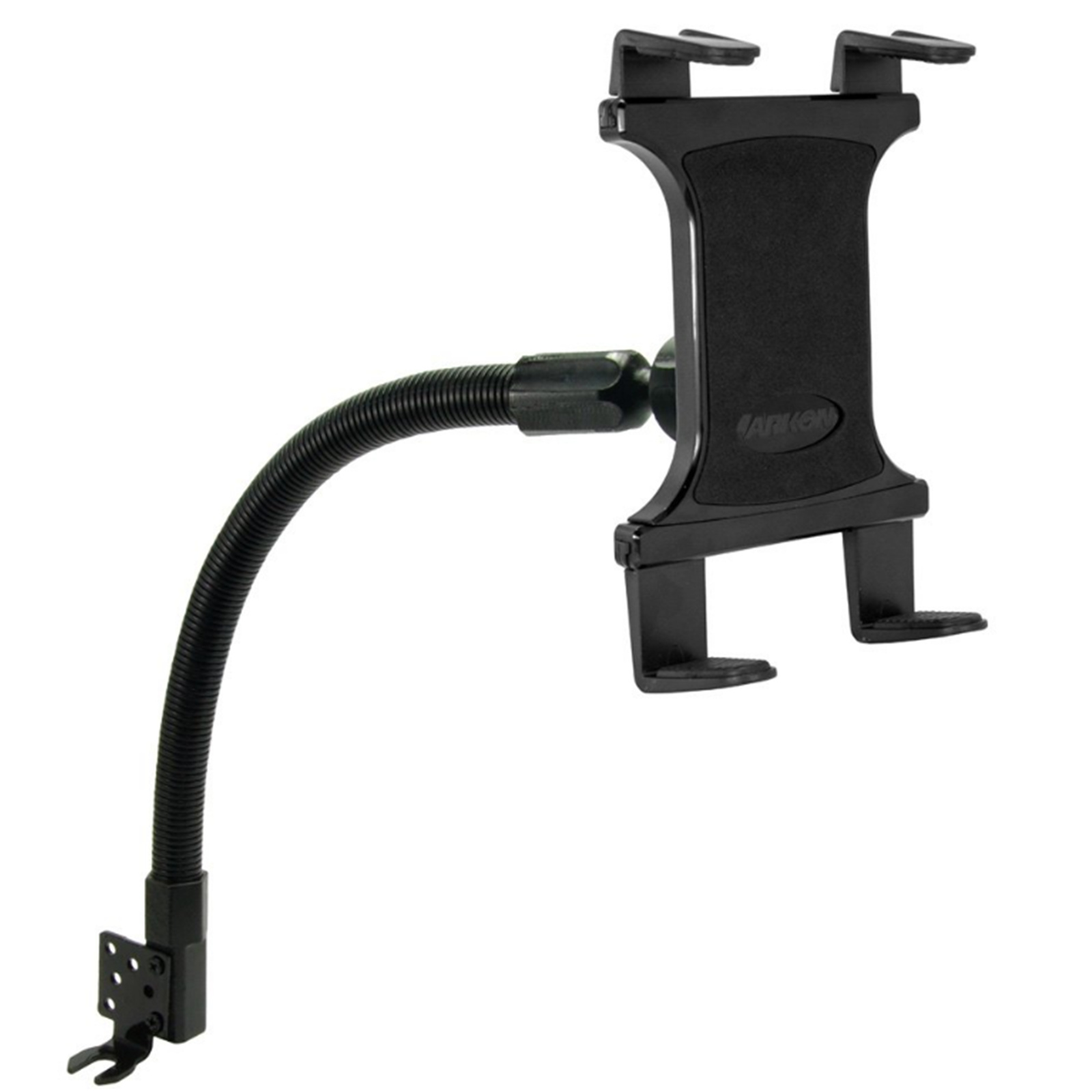 Arkon Mounts TAB-FSM Universal Tablet Seat Rail or Floor Mount Car or Truck Seat Rail or Floor  for iPad Air 2 iPad 4 3 2 Samsung Galaxy