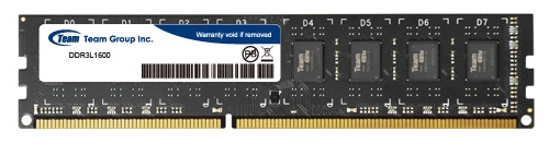 TEAM ELITE 8GB 1600MHZ DDR3 DIMM 1.35V