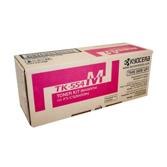 Kyocera TK-554M Magenta Toner