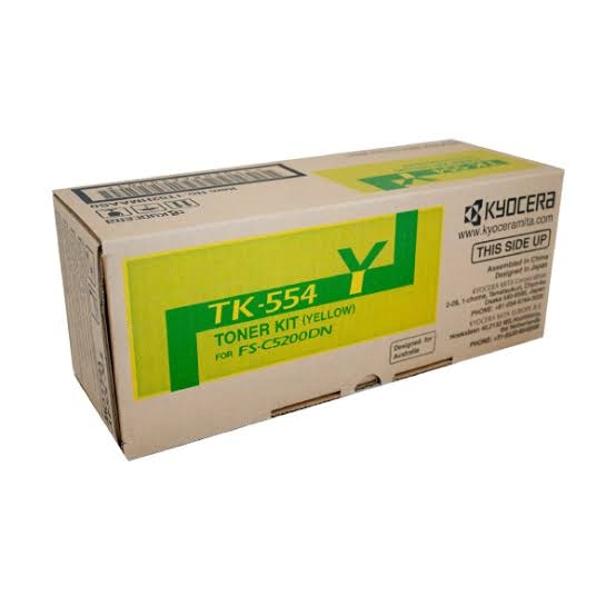 Kyocera TK-554Y Yellow Toner