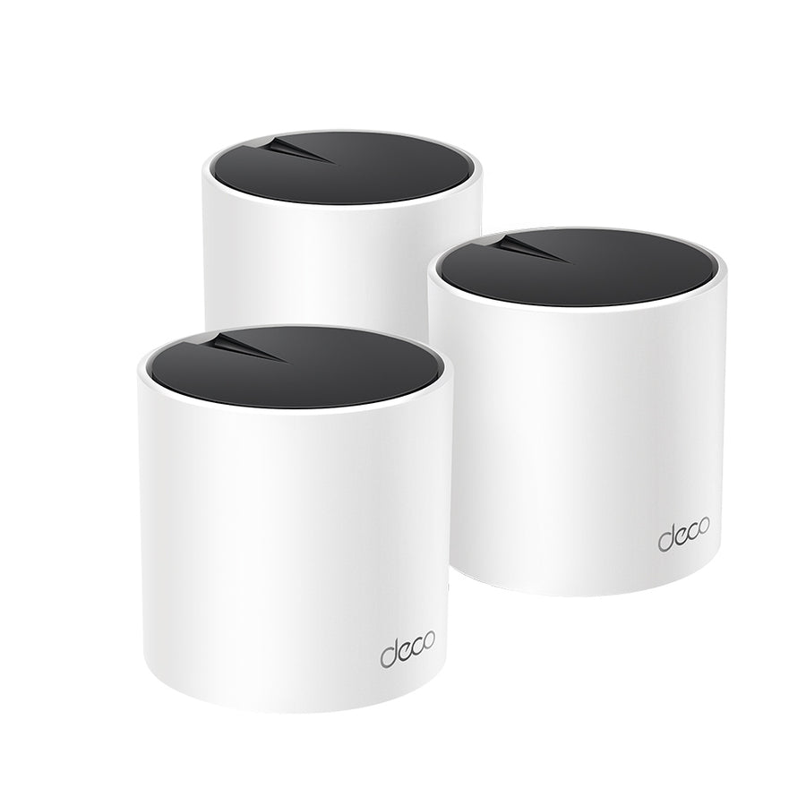 TP Link AX3000 Whole Home Mesh WiFi 6 System Deco X55(3-pack)