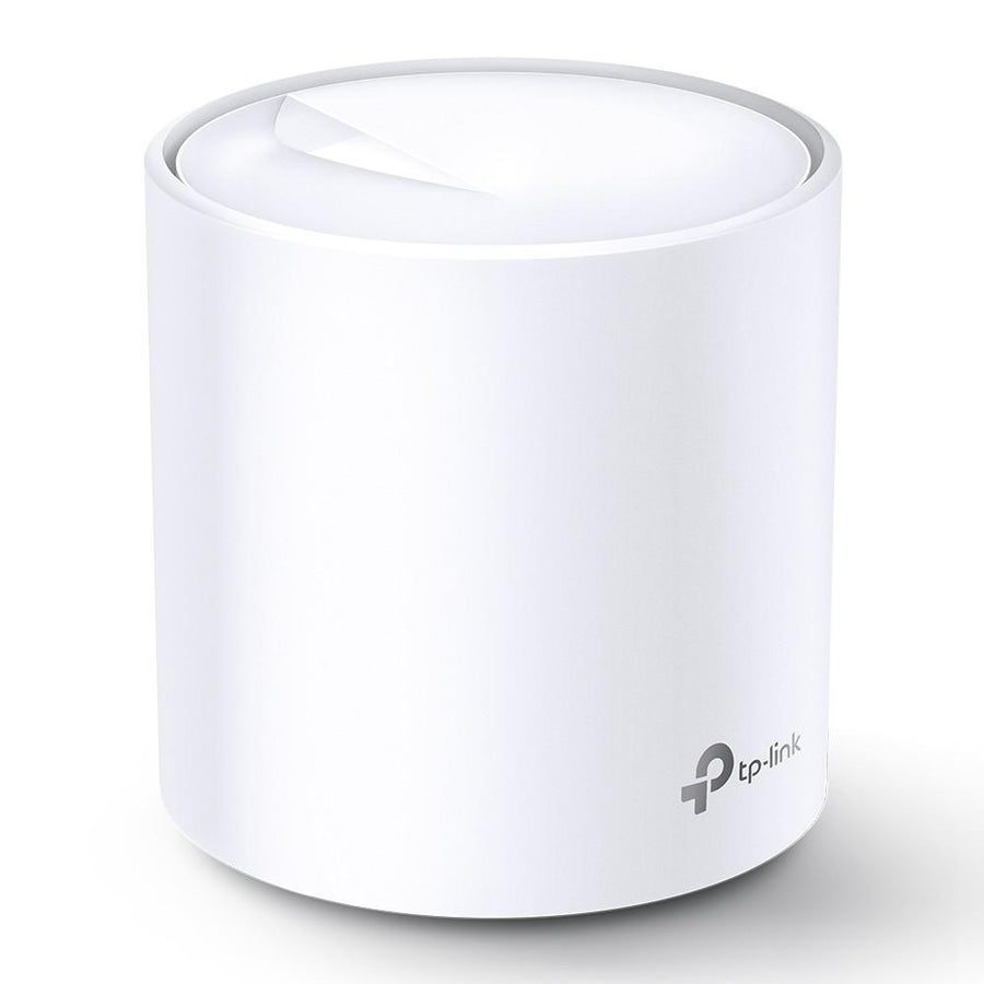 TP-Link Deco X60 Wi-Fi 6 Whole-Home Mesh  System - 1 Pack, MU-MIMO, Dual-Band AC3000, Parental Controls, Antivirus, QOS