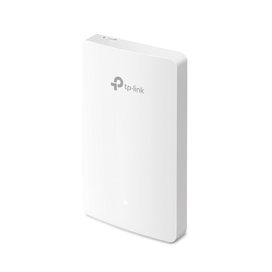 TP-Link EAP235-WALL AC1200 Dual Band Gigabit Wall-Plate Access Point,  4 10/100/1000Mbps LAN, Junction Box,  PoE Passthrough, 2 Internal Antennas, Centralized Management, Captive Portal, Load Balance, Rate Limit, VLAN