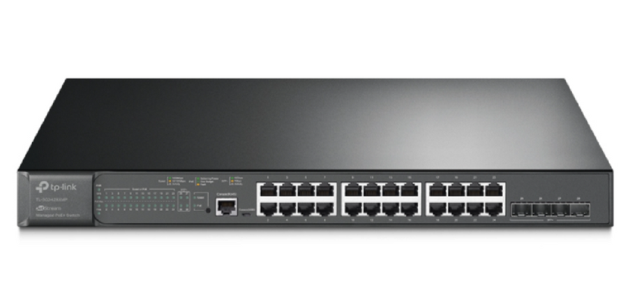 TP-Link SG3428MP Omada SDN 24 Port PoE+ Gigabit L2 Managed Switch