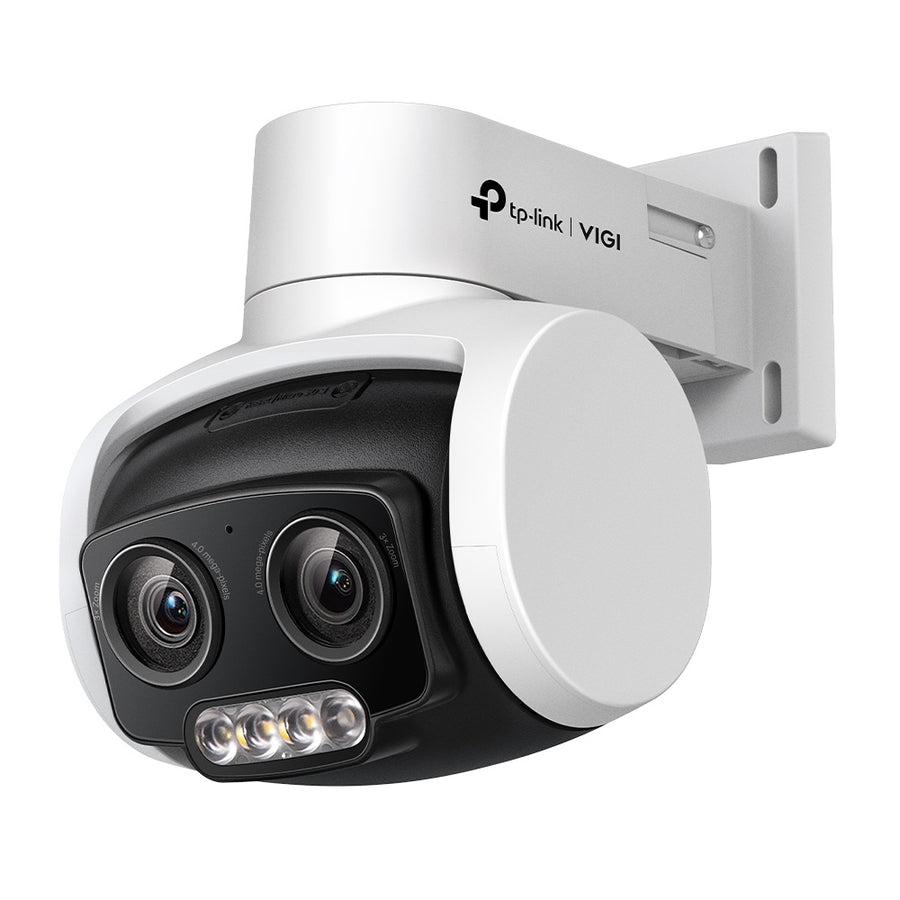 TP Link VIGI C540V 4MP Outdoor Full-Color Dual-Lens Varifocal Pan Tilt Network Camera