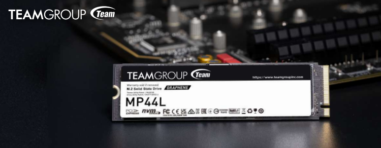 TEAMGROUP MP44L 2TB SLC CACHE NVMe 1.4 PCIe Gen 4x4 M.2 2280 SSD R/W 4800/4400 MB/s