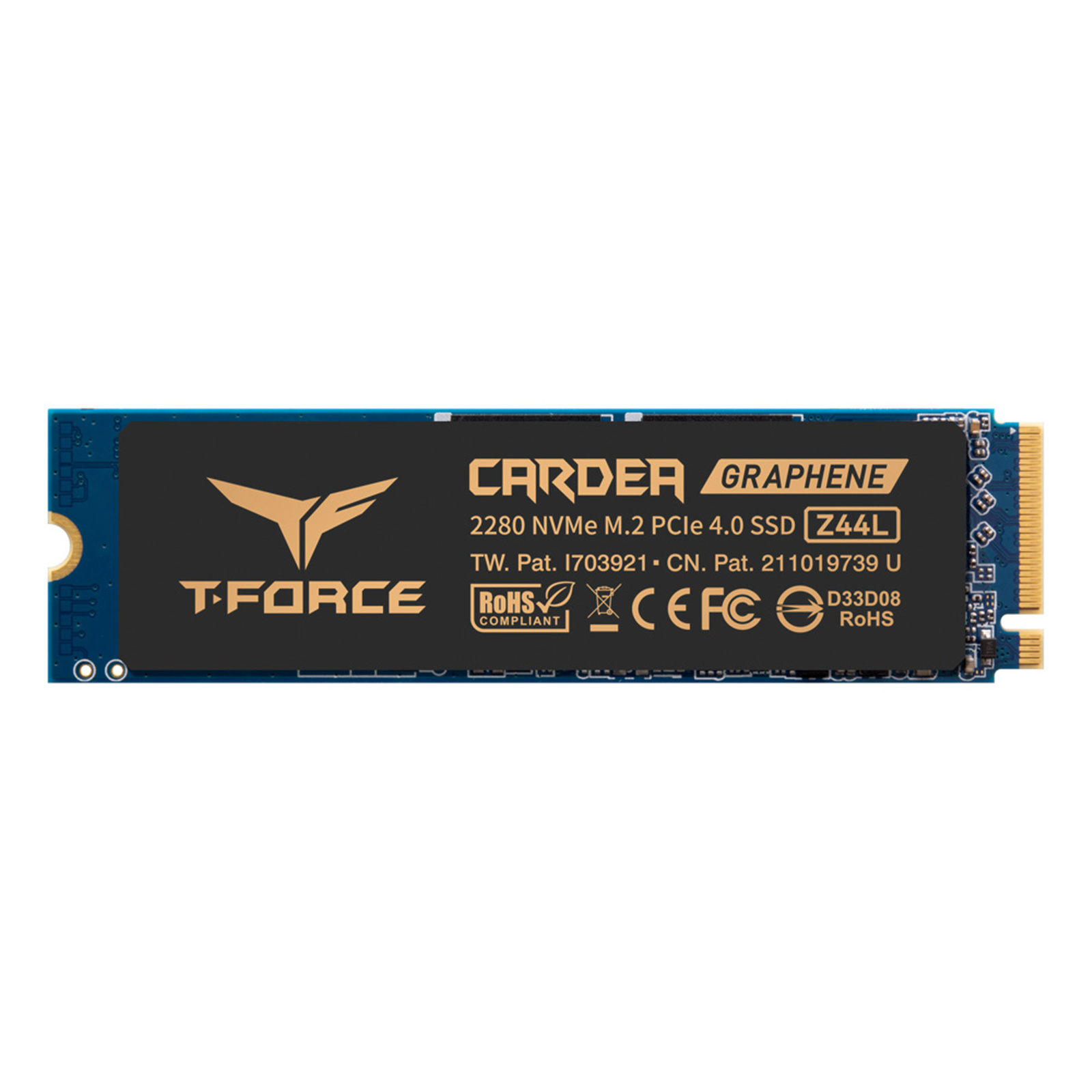 TEAM GROUP Z44L M.2 500GB NVME PCIE SSD R/W 3300MB/S / 2400 MB/S