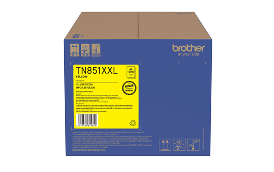 Brother TN851XXLY yellow Toner