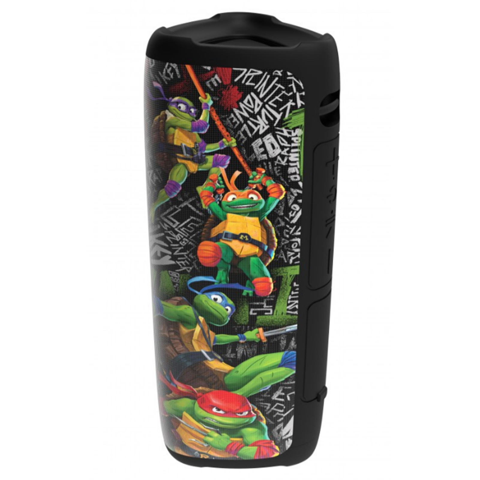 Laser TT-SPK10W-449 TMNT Portable Wireless Bluetooth Speaker with FM Radio USB & TF Card inputs