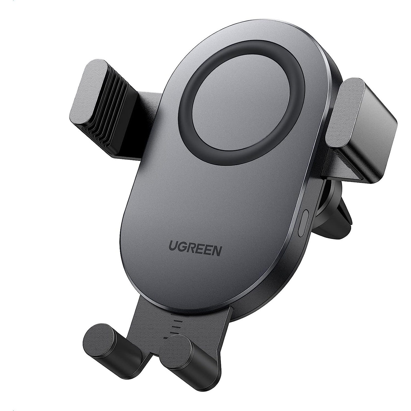 UGREEN CD256 15W Qi Induction Wireless Fast Car Charger - Phone Holder Compatible with iPhone 14/14 Pro Max 13 Pro Max 12 Pro 11 X Galaxy S21 Ultra S20 Note 20 Note 10