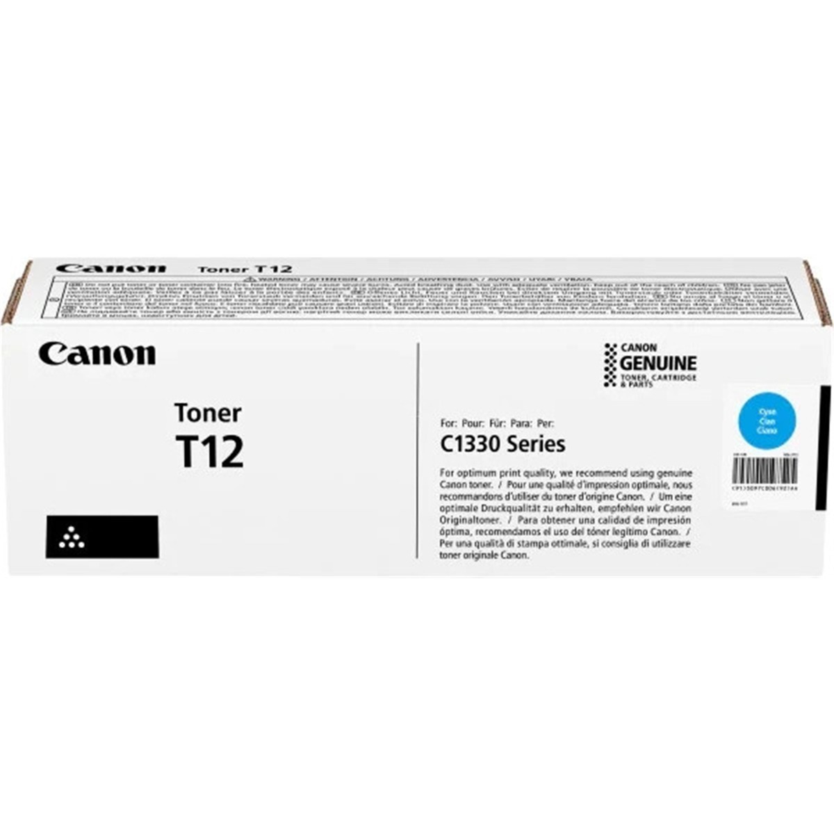 Canon T12C Cyan Toner