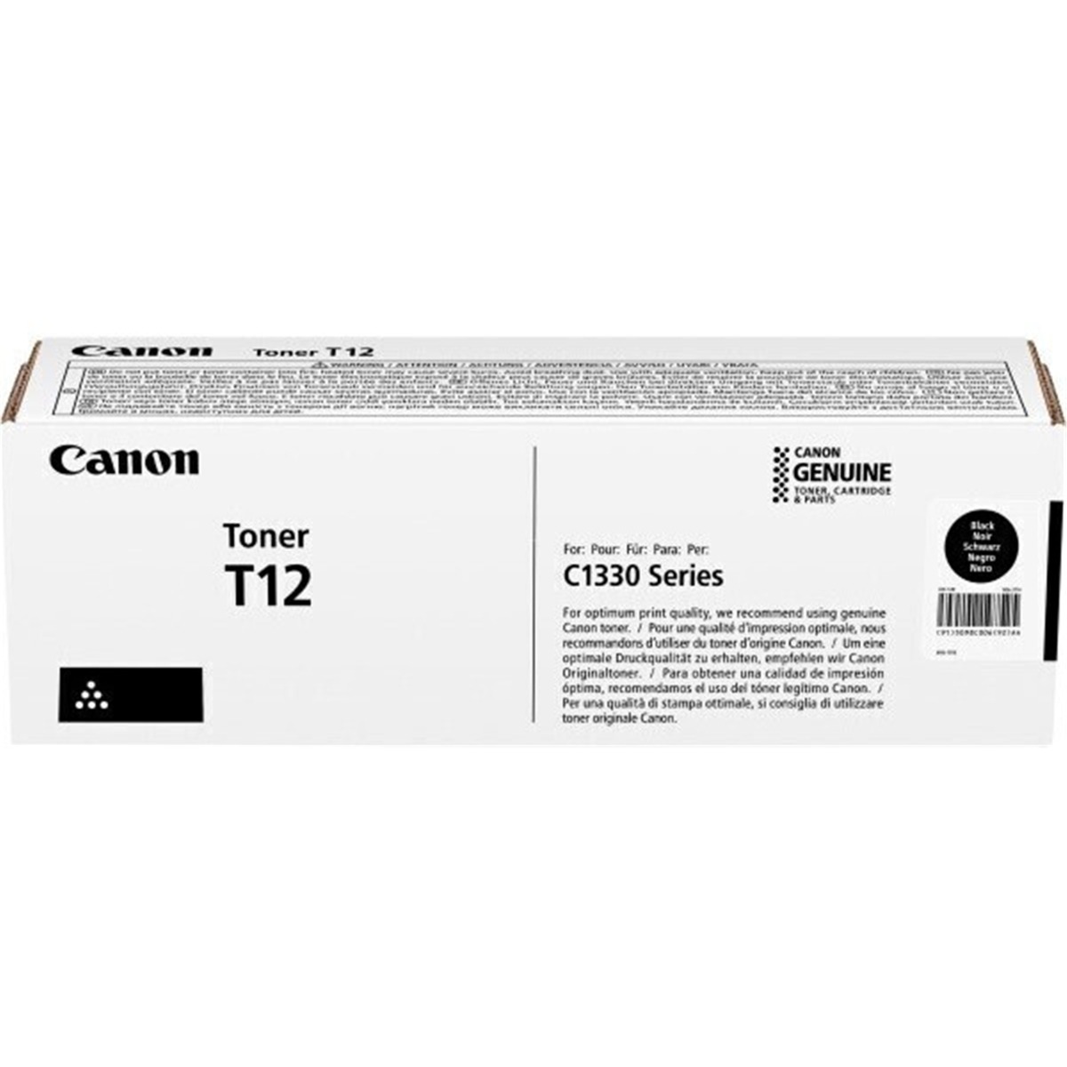 Canon T12K Black Toner