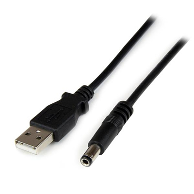 StarTech USB2TYPEN1M 1m USB to 5V DC Power Cable                                                    