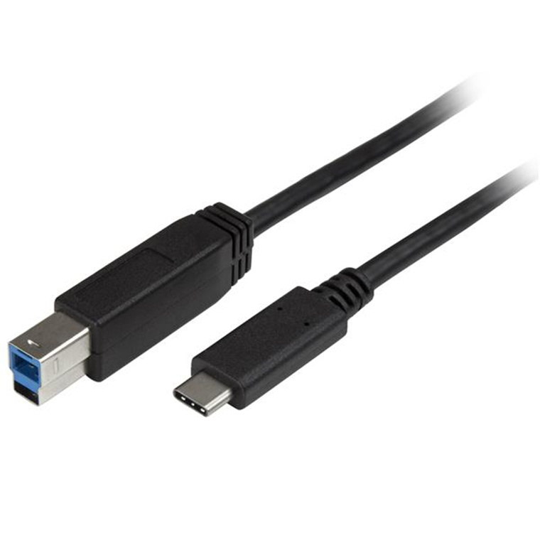 StarTech USB315CB2M 2m (6 ft) USB-C to USB-B Cable - M/M - USB3.0                                   