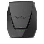 Synology WRX560 Router 11AX - 2.5GbE - Mesh Support - Quard Core - 4x4 MIMO (5.0 GHz) - 2x2 MIMO (2.4 GHz) - 1x 2.5GbE - 3x GbE - 1x USB 3.2