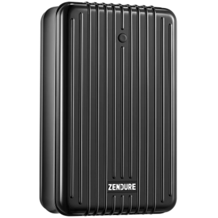 Zendure SuperTank 26800mAh 100W PD Portable Power Bank - Black 4x USB Ports - Max 138W - 5A Output - LED Display - 100W + 60W + 18W + 15W Charge 4 IT Devices at Once - Max Airline Safe Battery Capacity Approved By TSA / EASA